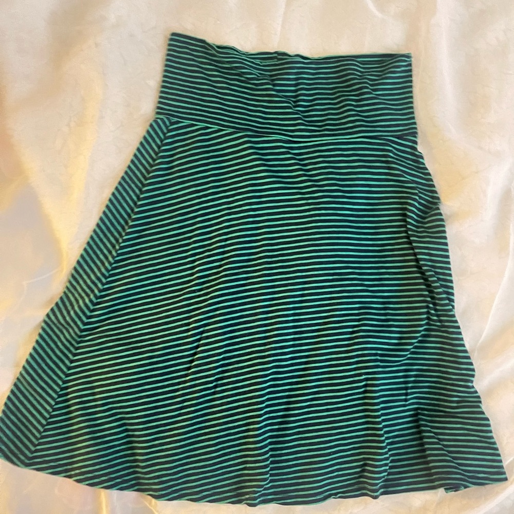 Cute green and blue skirt. SOLD
